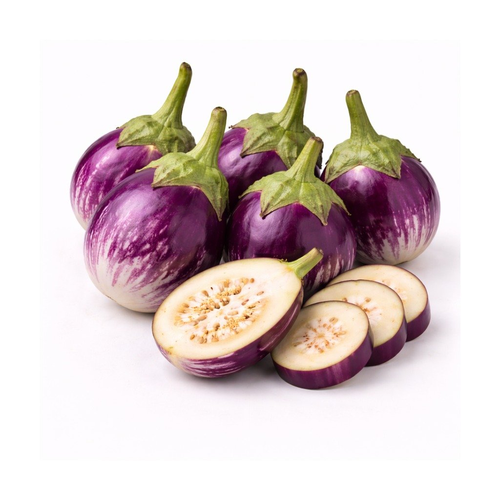 Brinjal – Small Purple (Ravya)