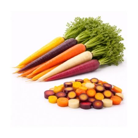 Rainbow Coloured Carrots